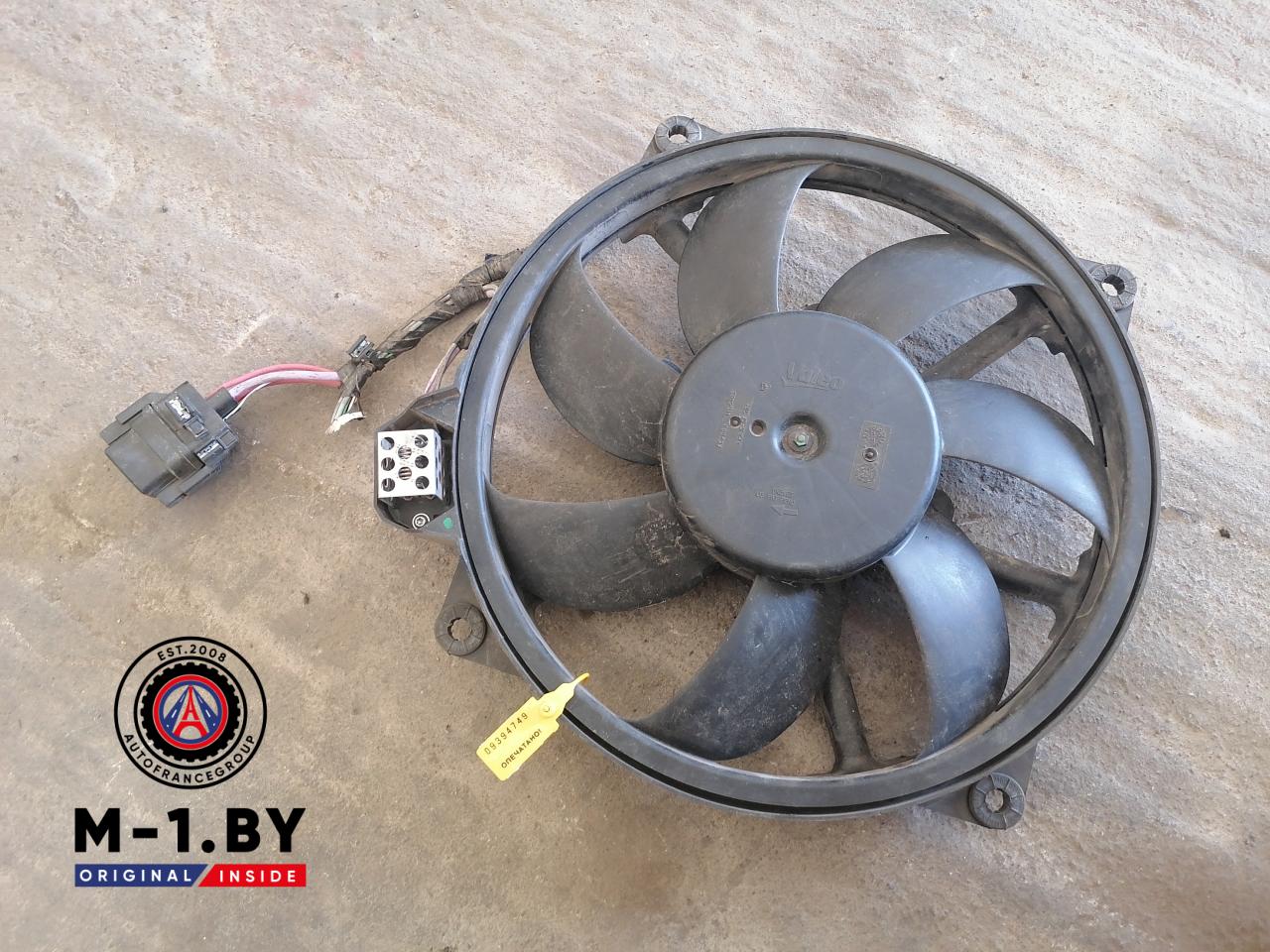 вентилятор радиатора Renault Scenic 3 поколение (2009 - 2012), 214810898R - фото №1