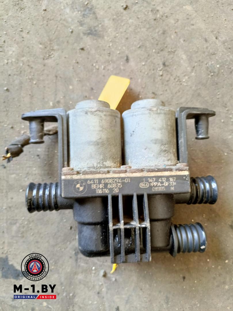 кран отопителя (печки) BMW 7 серия E65/E66/E67 (2001 - 2005), 4.4 л., бензин, 1147412167, 64116908294 - фото №1