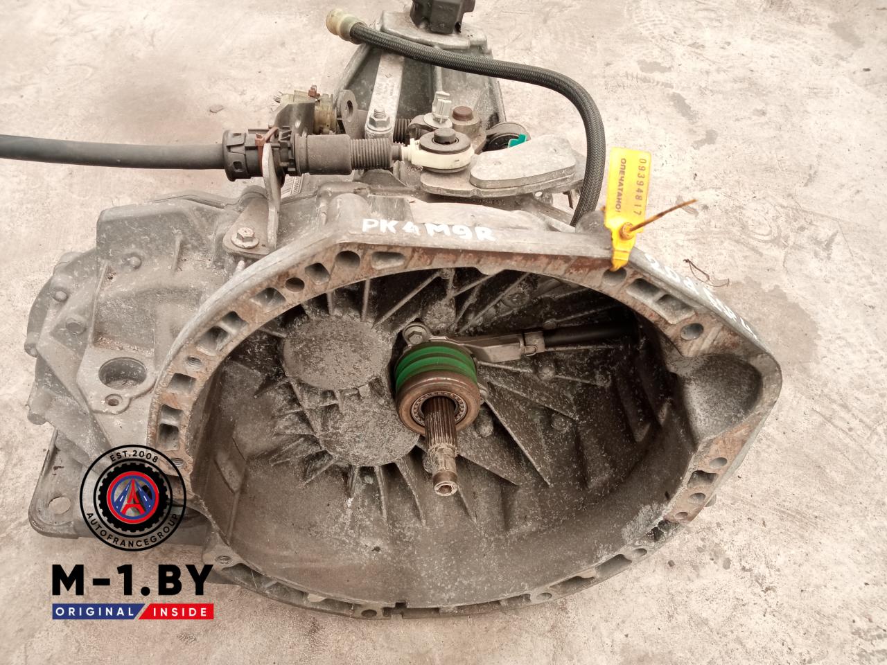 КПП механическая (МКПП) Renault Espace 4 поколение (2002 - 2006), 2.0 л., дизель, МКПП, PK4M9R - фото №1