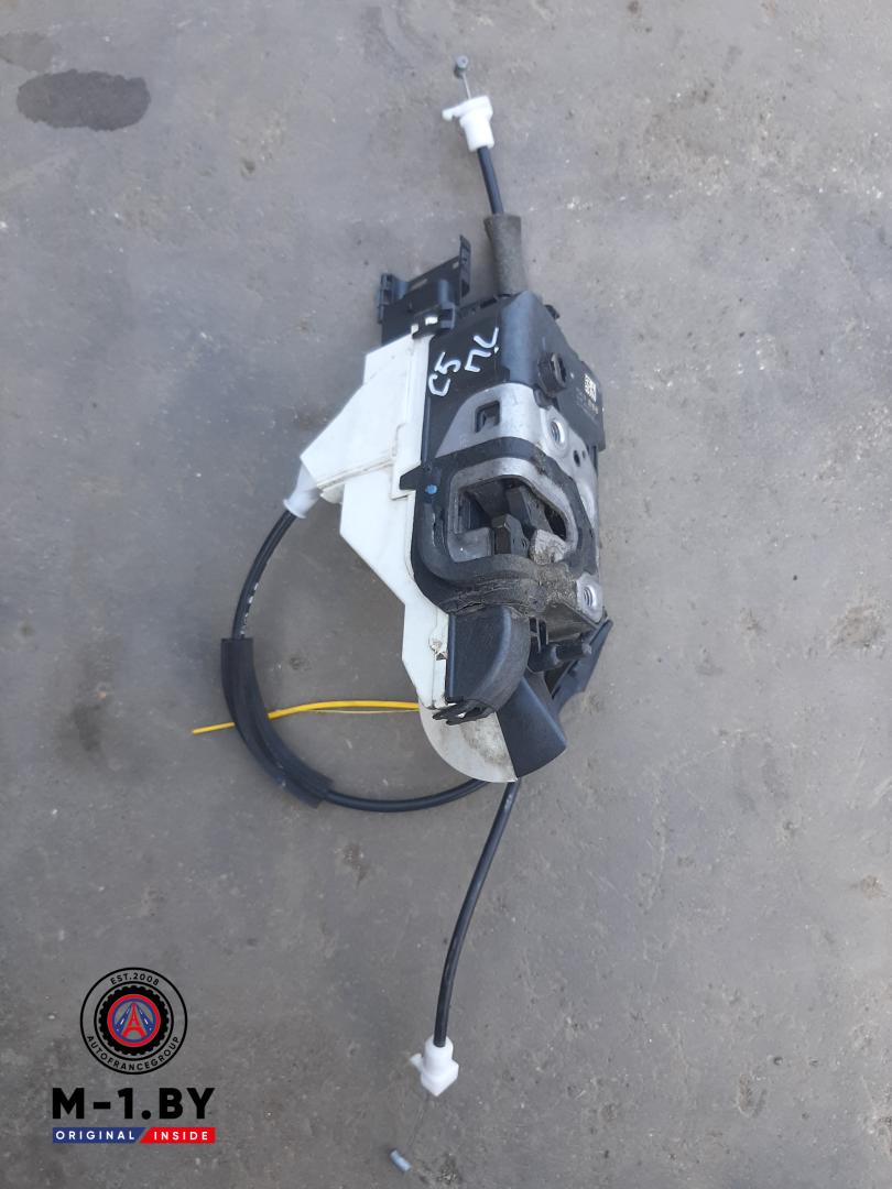 замок двери передней левой Citroen C5 2 поколение (2008 - 2017) - фото №1