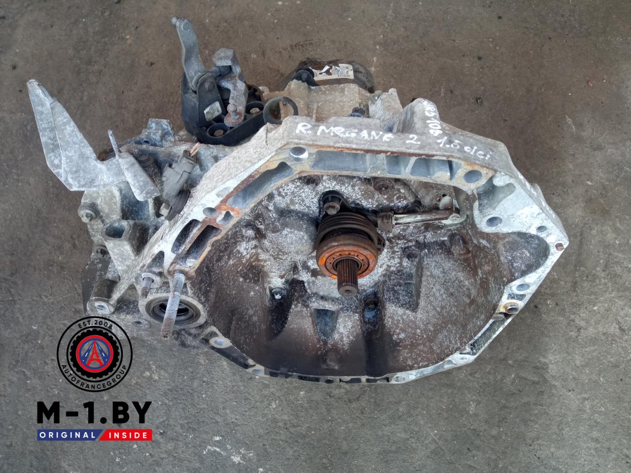 КПП механическая (МКПП) Renault Megane 2 поколение (2002 - 2006), 1.5 л., дизель, МКПП, JR5108 - фото №1