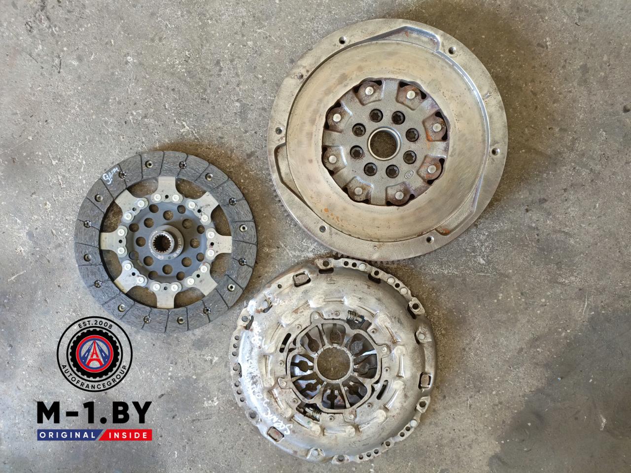 комплект сцепления Renault Scenic 2 поколение (2003 - 2006), 2.0 л., M9R 700, дизель - фото №1