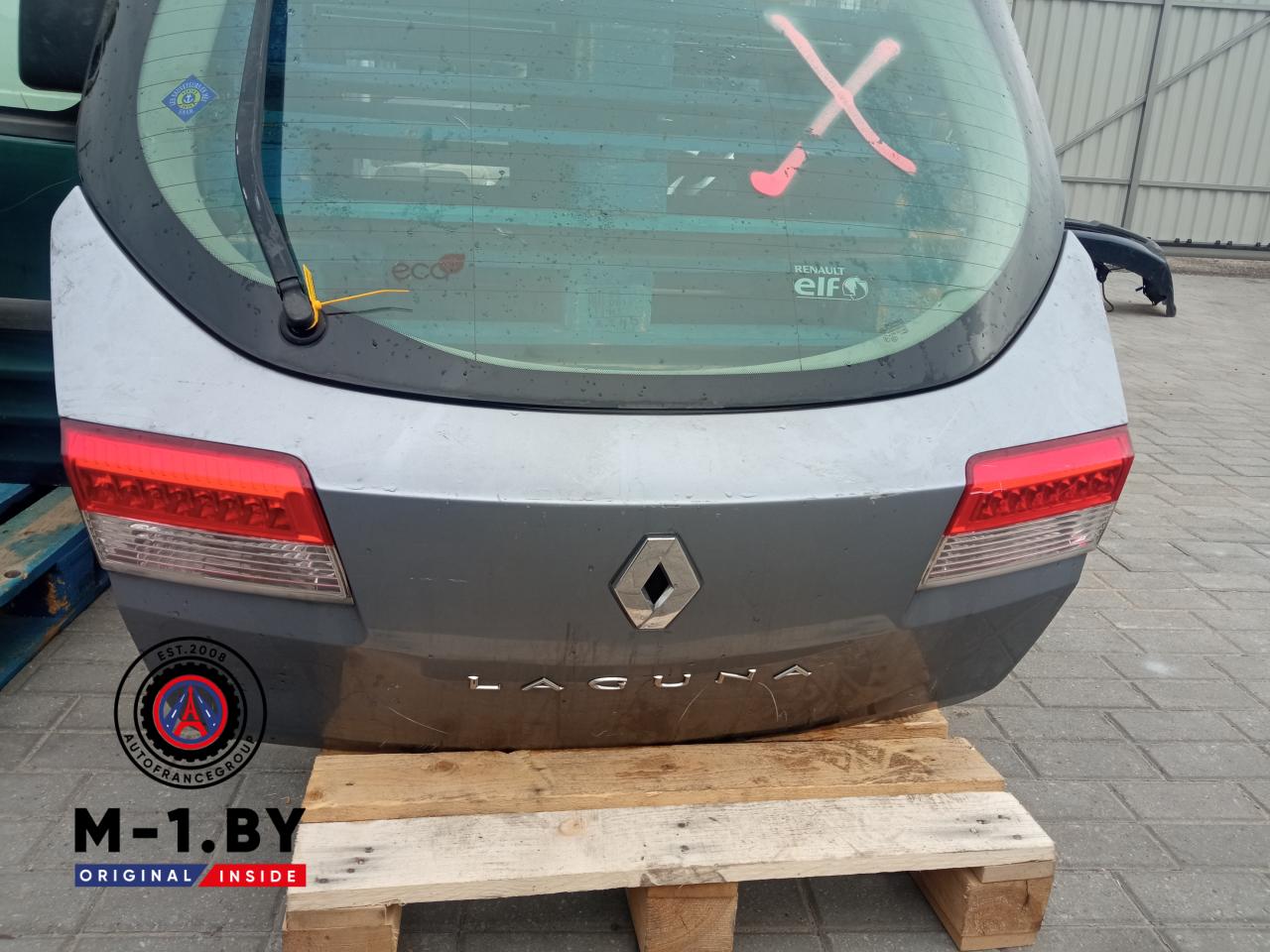 крышка багажника (дверь 3-5) Renault Laguna 3 поколение (2007 - 2012), хетчбэк 5 дв. - фото №1