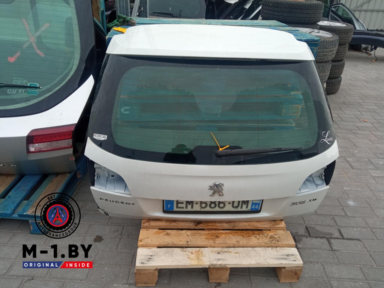 крышка багажника (дверь 3-5) Peugeot 508 1 поколение (2010 - 2014), универсал - фото №1