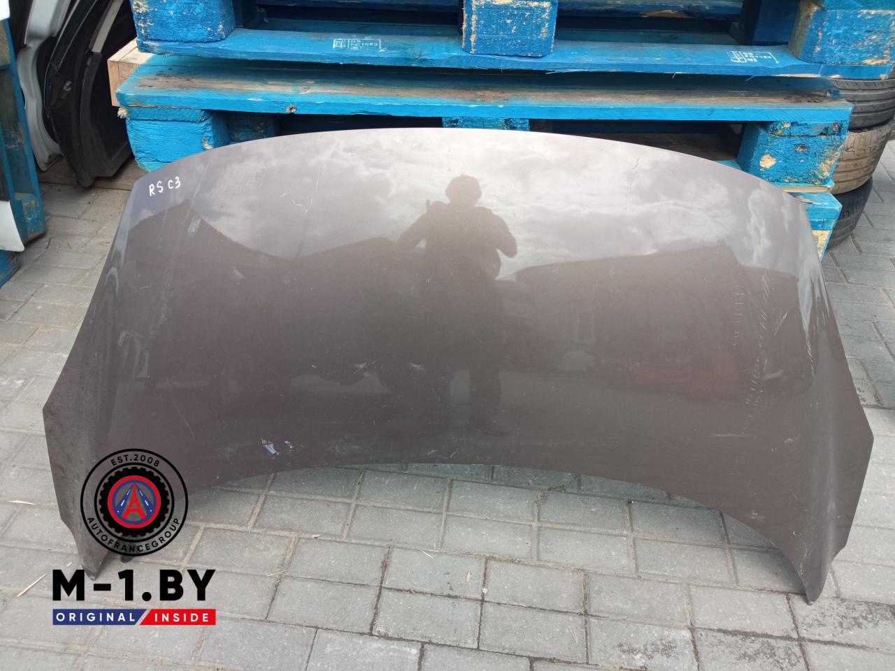 капот Citroen C3 2 поколение (2009 - 2013), хетчбэк 5 дв. - фото №1