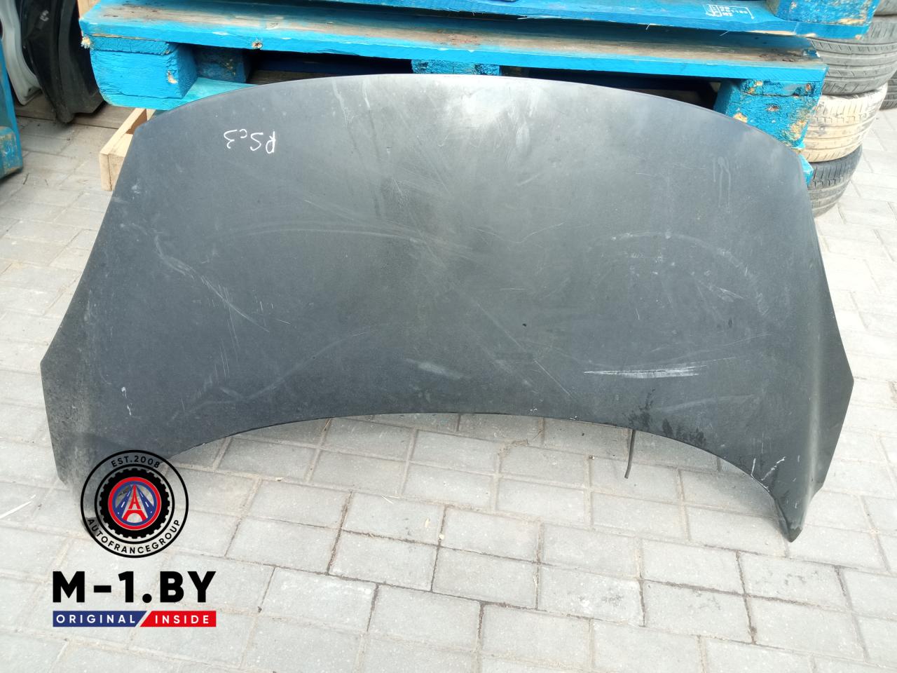 капот Citroen C3 2 поколение (2009 - 2013), хетчбэк 5 дв. - фото №1
