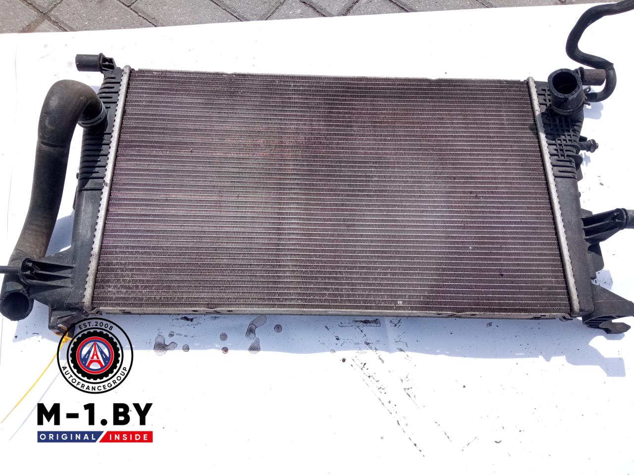 радиатор (основной) Renault Scenic 3 поколение (2009 - 2012), 1.5 л., дизель - фото №1