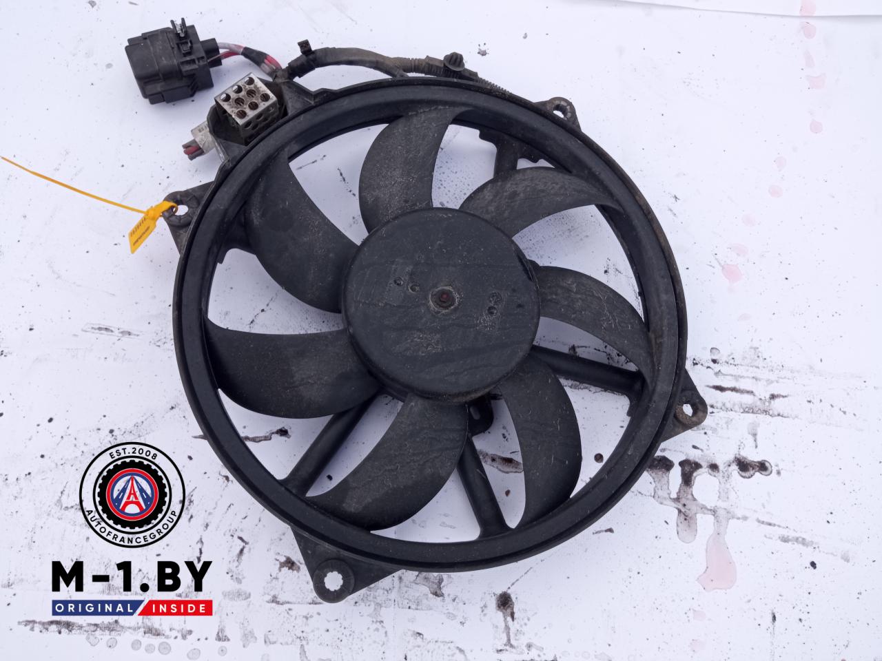 вентилятор радиатора Renault Scenic 3 поколение (2009 - 2012), 1.5 л. - фото №1