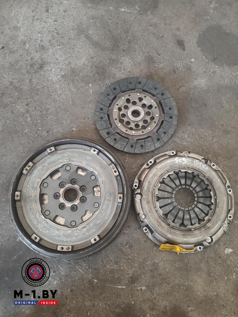 комплект сцепления Renault Scenic 3 поколение (2009 - 2012), 1.5 л., дизель, 8200926712 - фото №1
