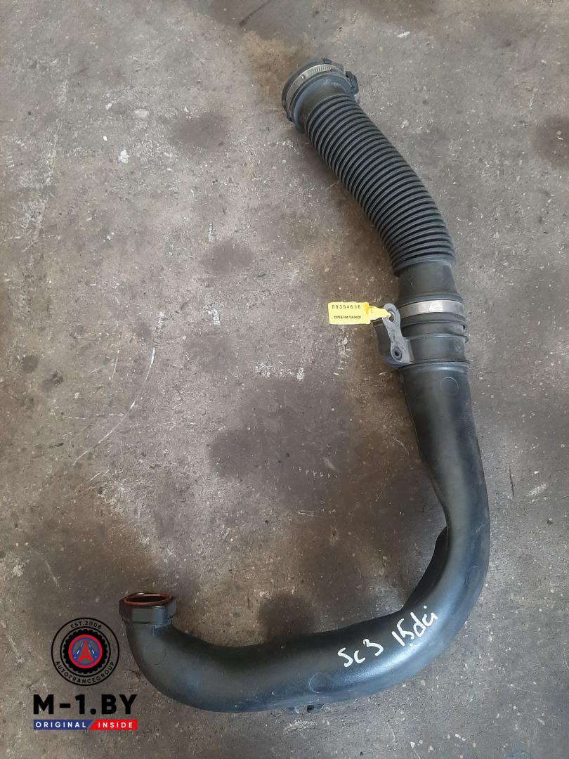 патрубок турбины Renault Scenic 3 поколение (2009 - 2012), 1.5 л., дизель, МКПП, 8200645723 - фото №1