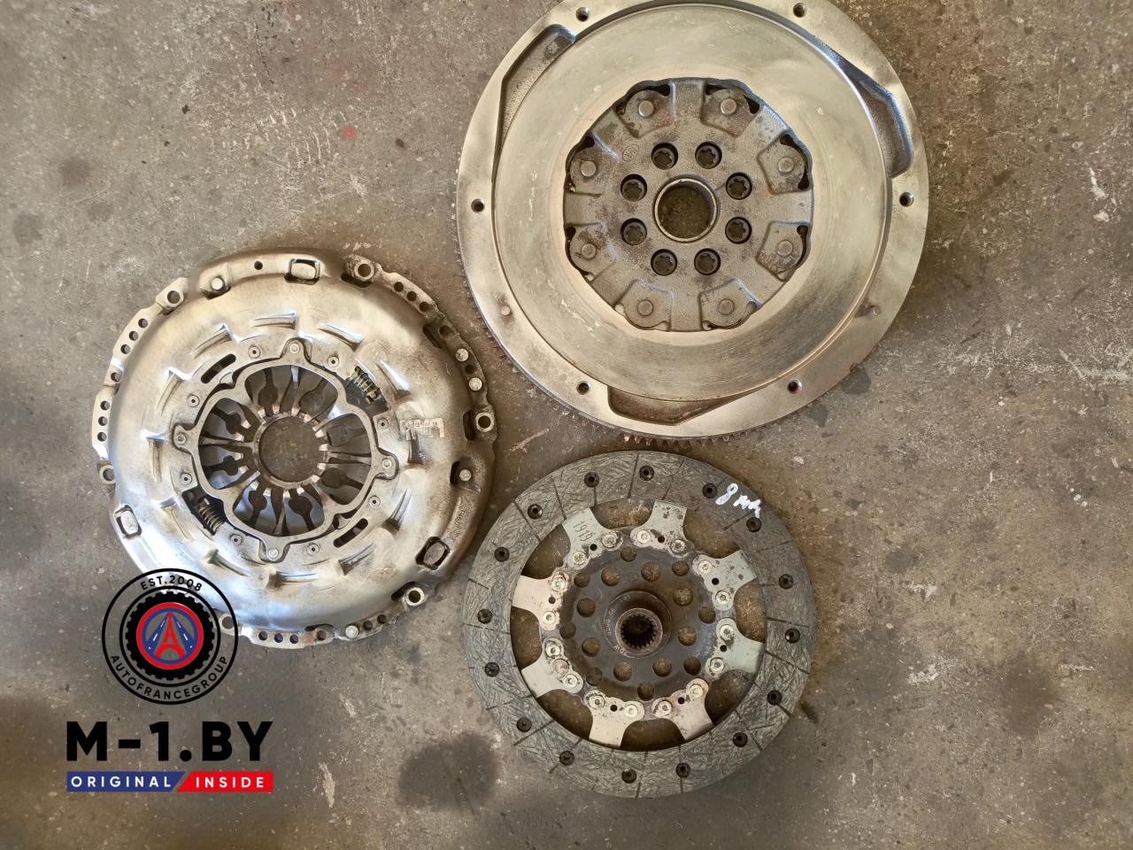 комплект сцепления Renault Scenic 2 поколение (2003 - 2006), 2.0 л., дизель - фото №1