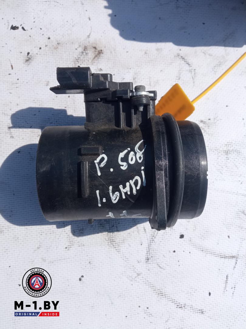 расходомер воздуха Peugeot 508 1 поколение 2011, 1.6 л., дизель - фото №1