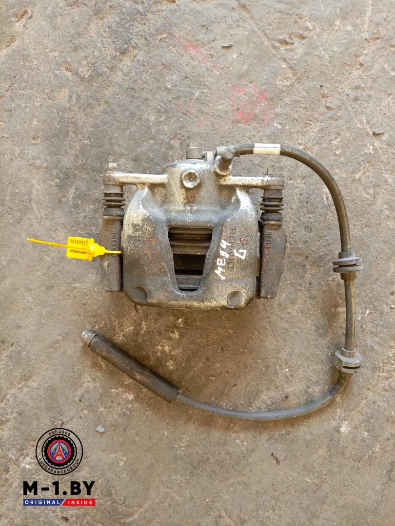 суппорт передний левый Renault Megane 4 поколение (2016 - 2020), 1.5 л., дизель - фото №1