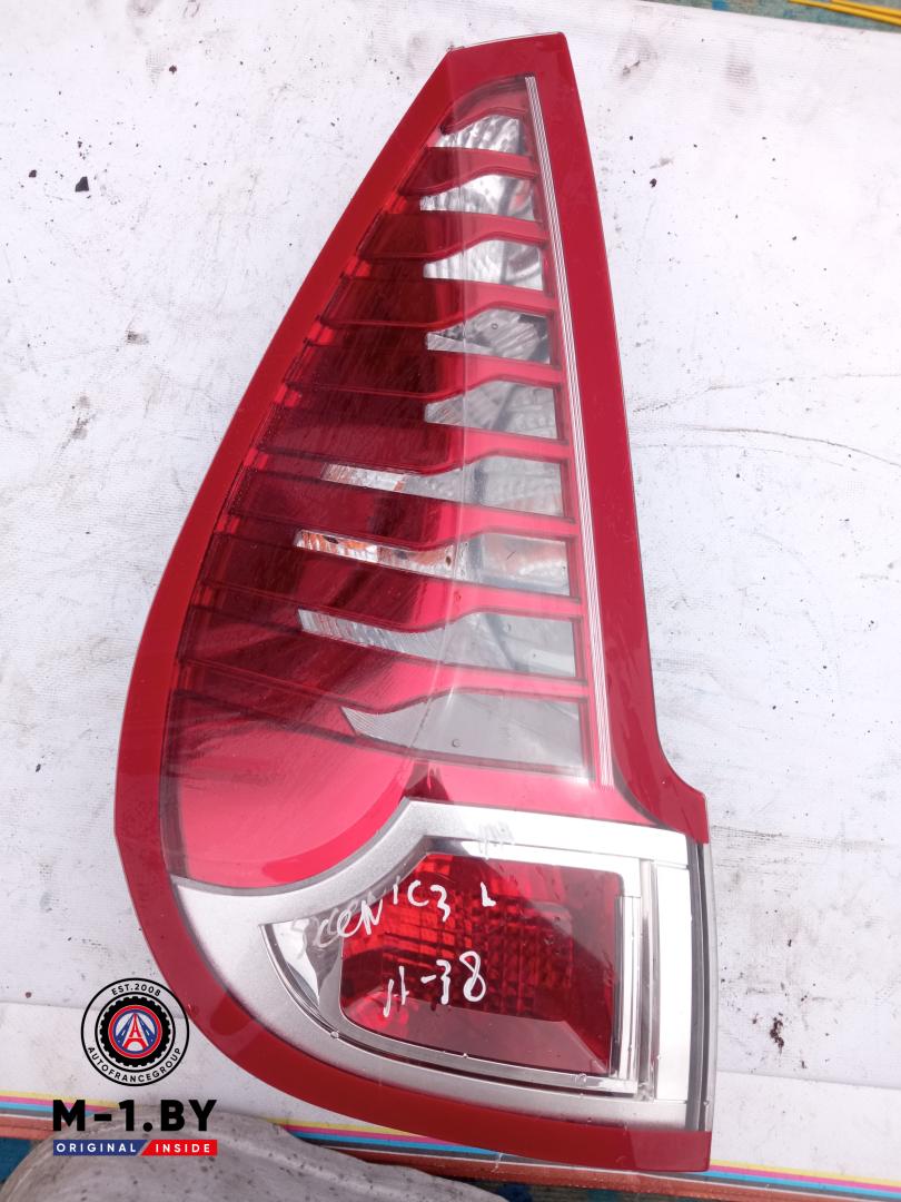 фонарь задний левый Renault Scenic 3 поколение (2009 - 2012) - фото №1