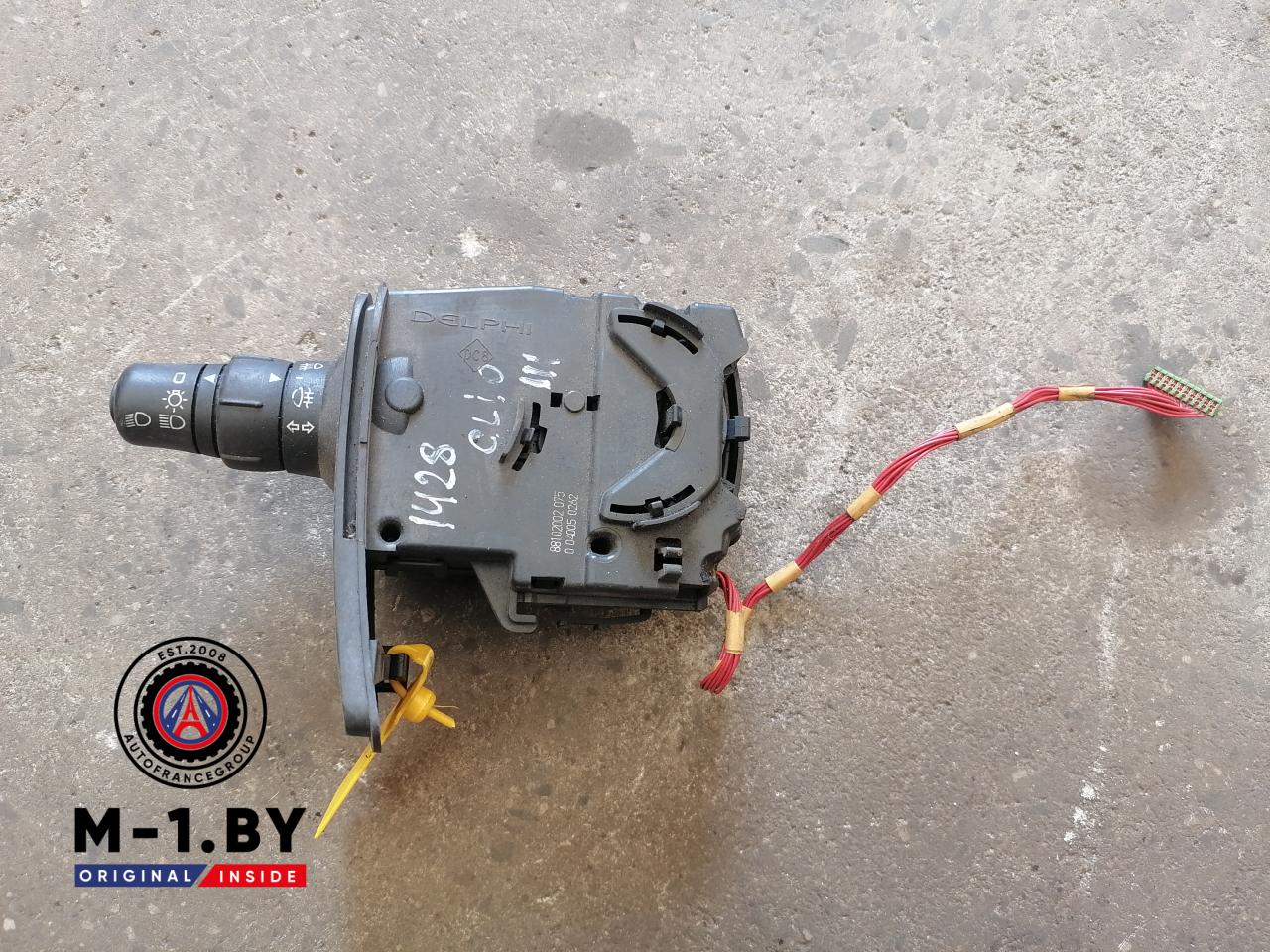 переключатель света Renault Clio 3 поколение (2005 - 2009), 88102002075 - фото №1