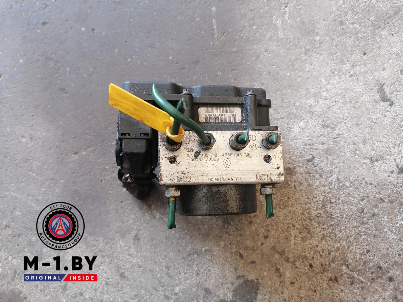 блок ABS Renault Logan 1 поколение (2004 - 2009), 0265232718 - фото №1