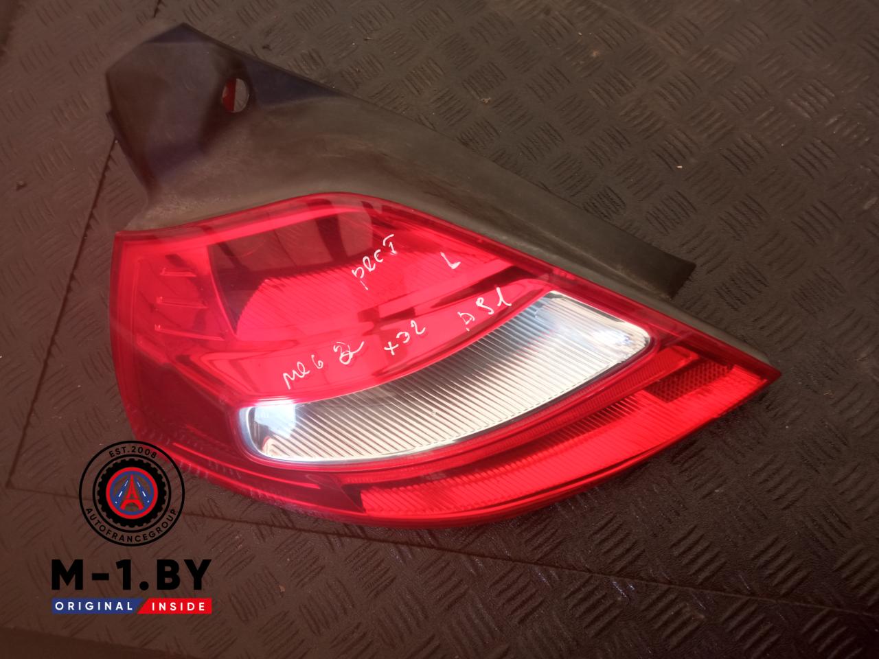 фонарь задний левый Citroen C4 Picasso 1 поколение (2006 - 2013), 9653547580 - фото №1