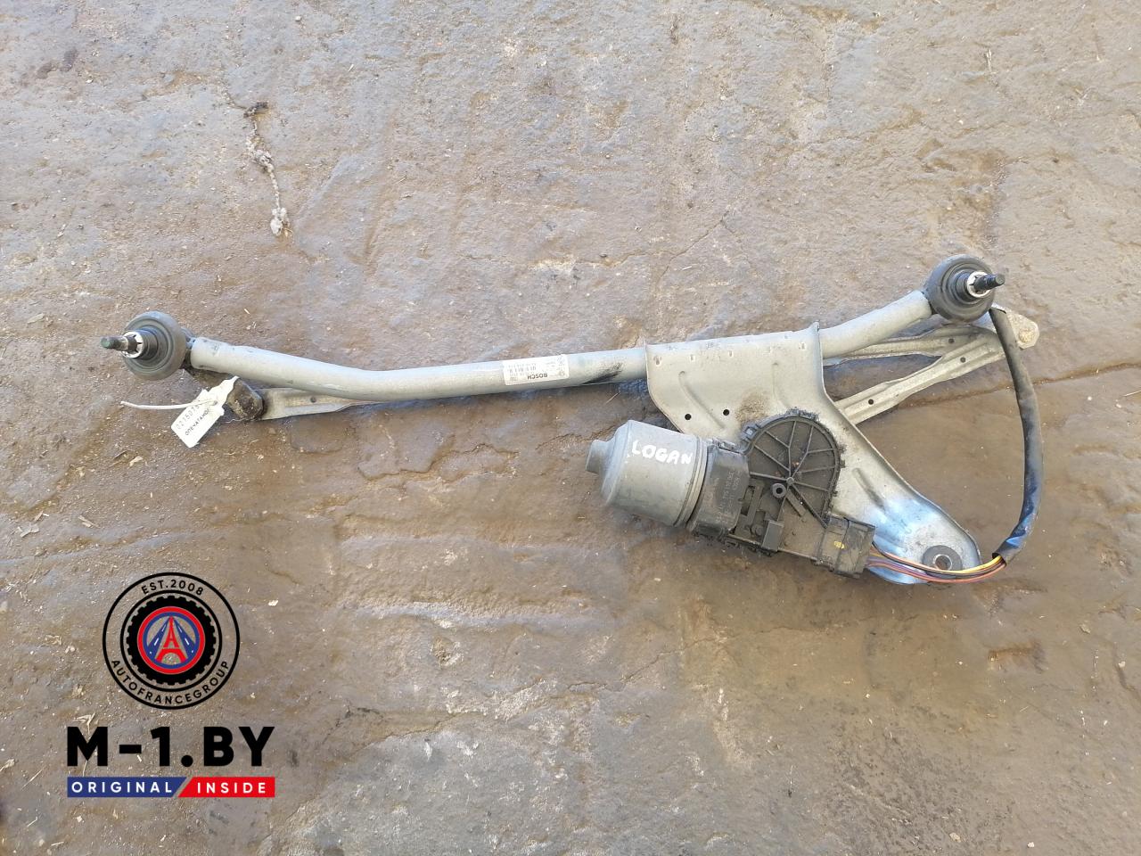 механизм стеклоочистителя (трапеция дворников) Renault Logan 1 поколение (2004 - 2009), 8200619512, 3397020879 - фото №1