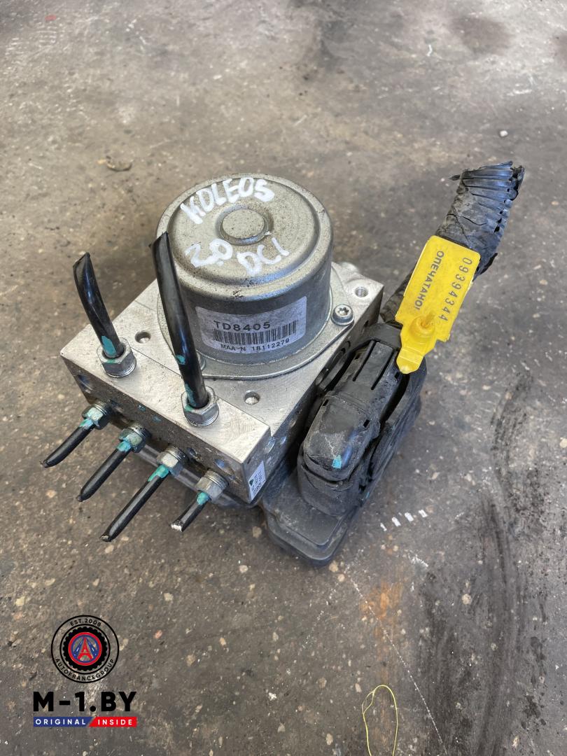 блок ABS Renault Koleos 1 поколение (2008 - 2011), 2.0 л., дизель, TD8405 - фото №1