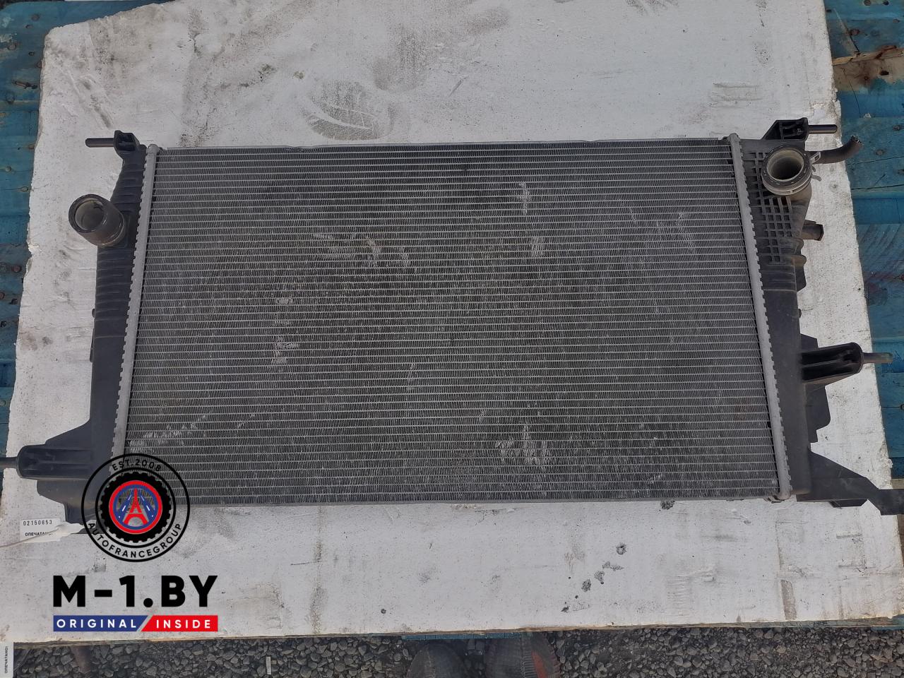 радиатор (основной) Renault Megane 3 поколение (2008 - 2014), 1.5 л., дизель, 214100002R - фото №1