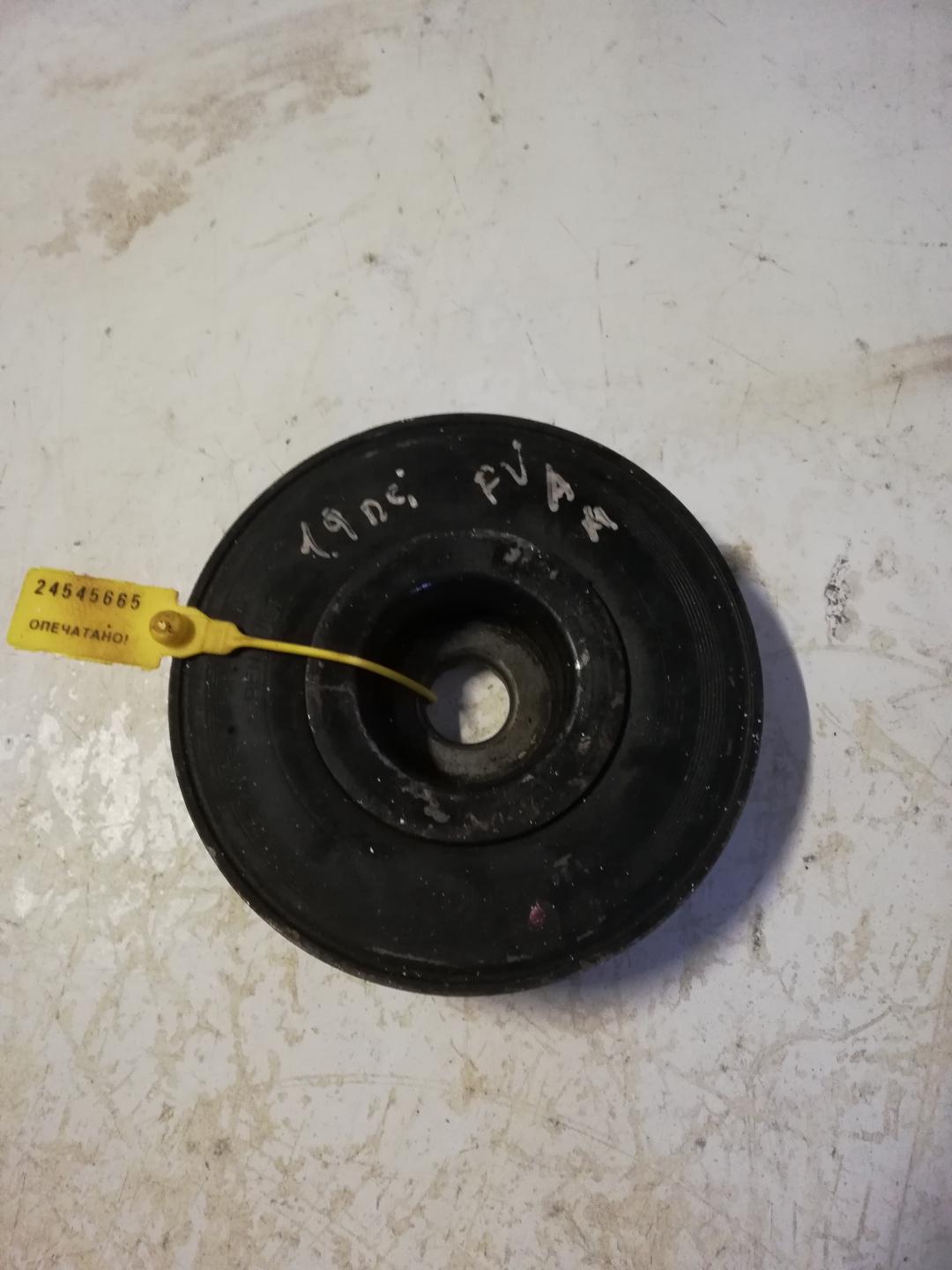 шкив коленвала Renault Scenic 2 поколение 2003, 1.9 л., дизель, 342S457775FH, 3554191 - фото №1