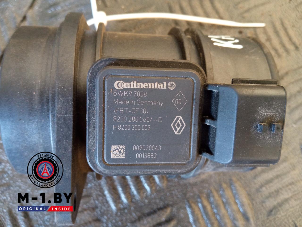 расходомер воздуха Renault Kangoo 2 поколение (2007 - 2013) - фото №1