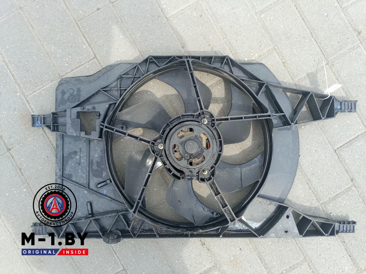 вентилятор радиатора Renault Espace 4 поколение (2002 - 2006), 2.2 л., дизель, 8200387730 - фото №1