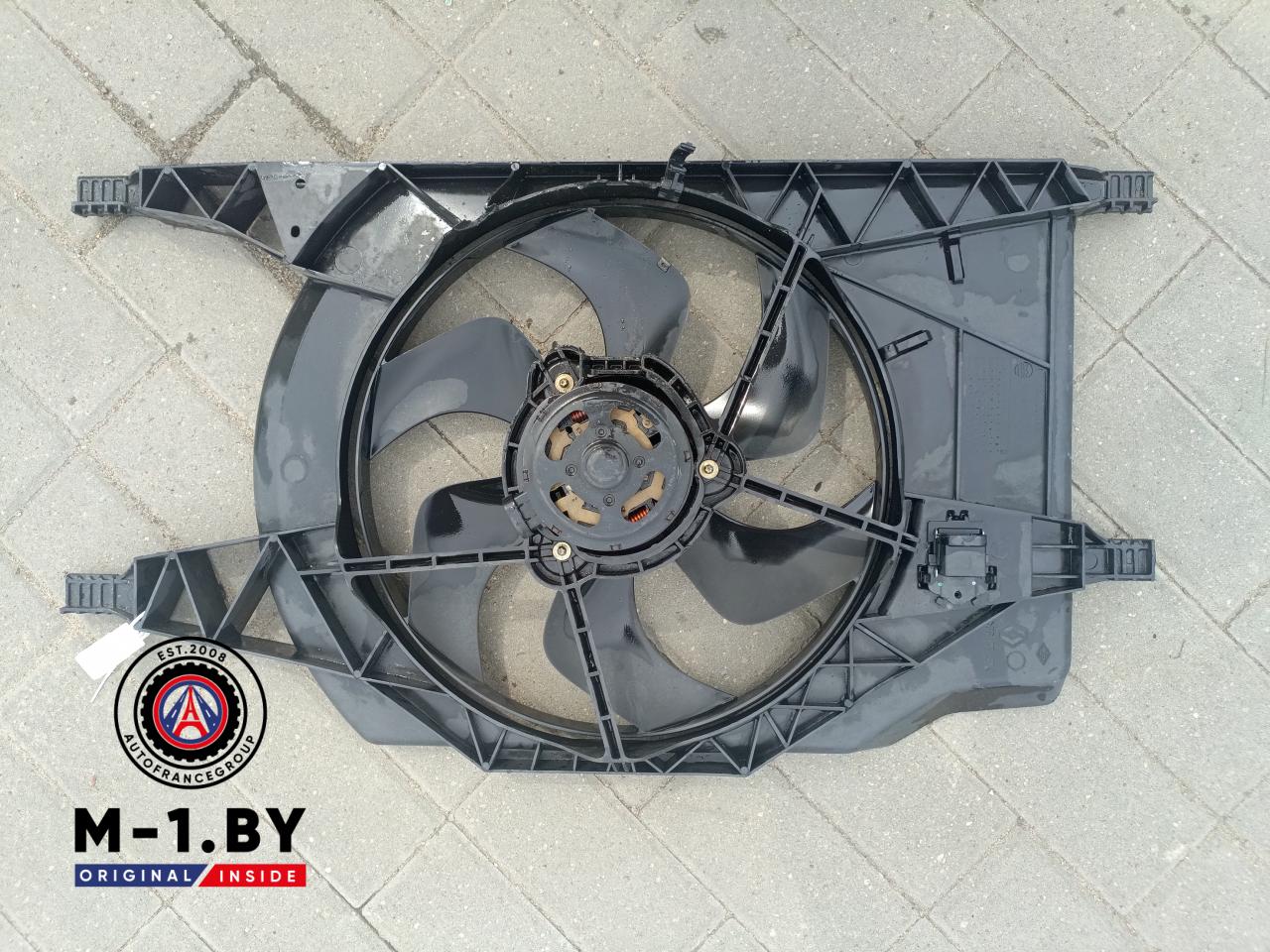 вентилятор радиатора Renault Espace 4 поколение (2002 - 2006), 1.9 л., дизель, 8200273172 - фото №1