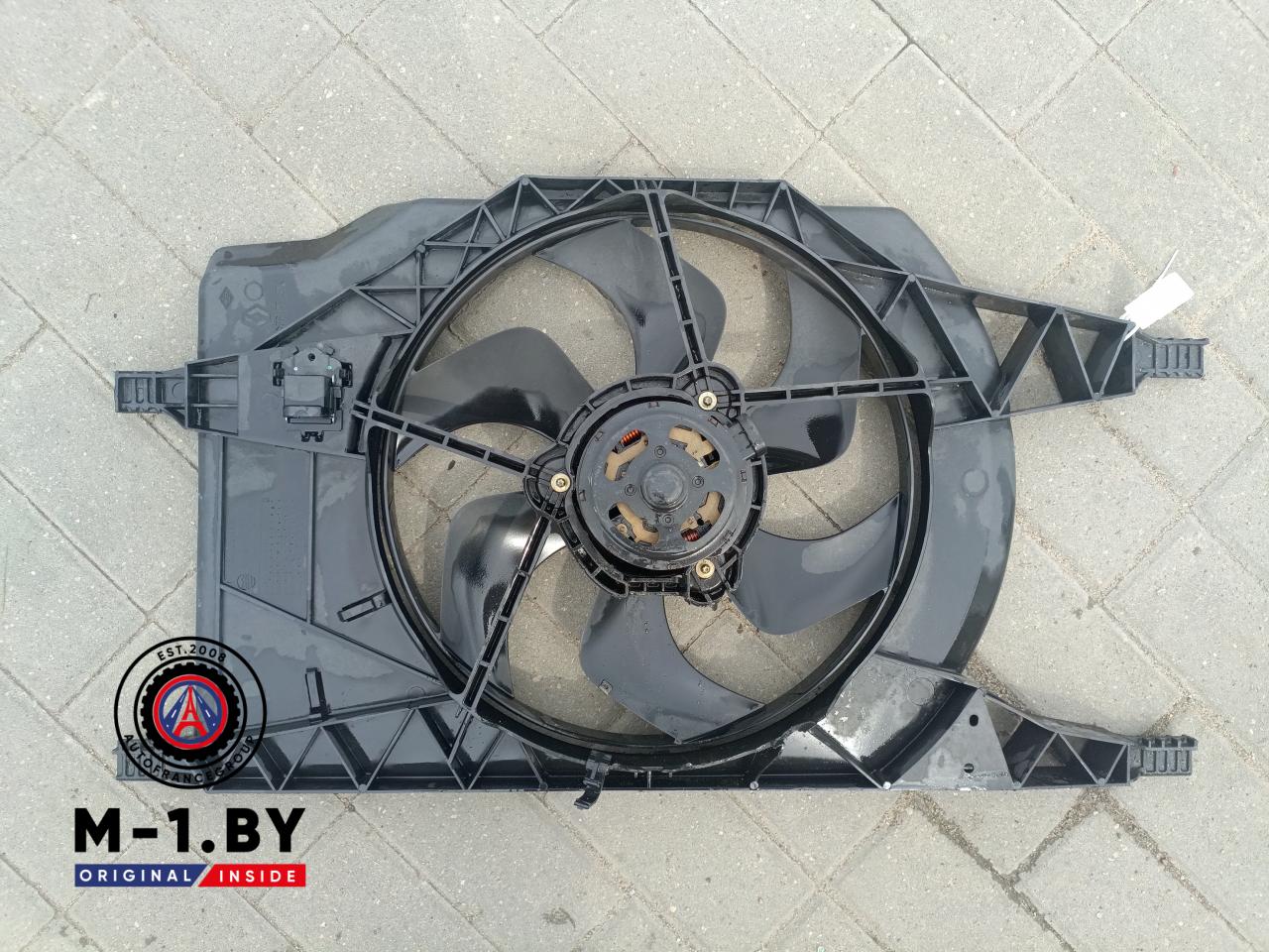 вентилятор радиатора Renault Laguna 2 поколение (2001 - 2005), 2.2 л., дизель, 8200231756 - фото №1