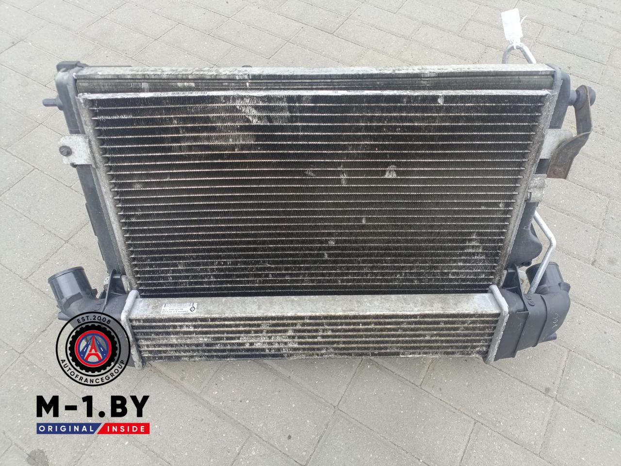 кассета радиаторов Renault Logan 1 поколение (2004 - 2009), 1.5 л., дизель, 8200702960, 8200182361 - фото №1