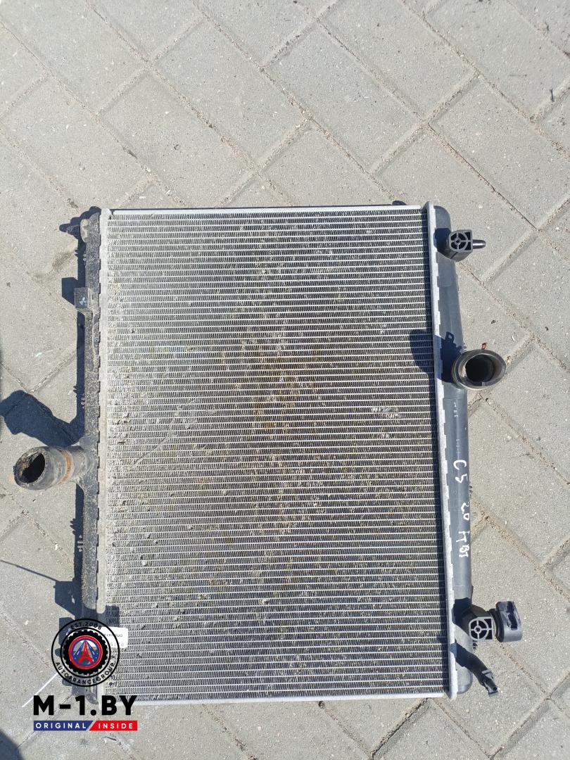 радиатор (основной) Citroen C5 2 поколение (2008 - 2017), 2.0 л., дизель, АКПП, 9687359980 - фото №1