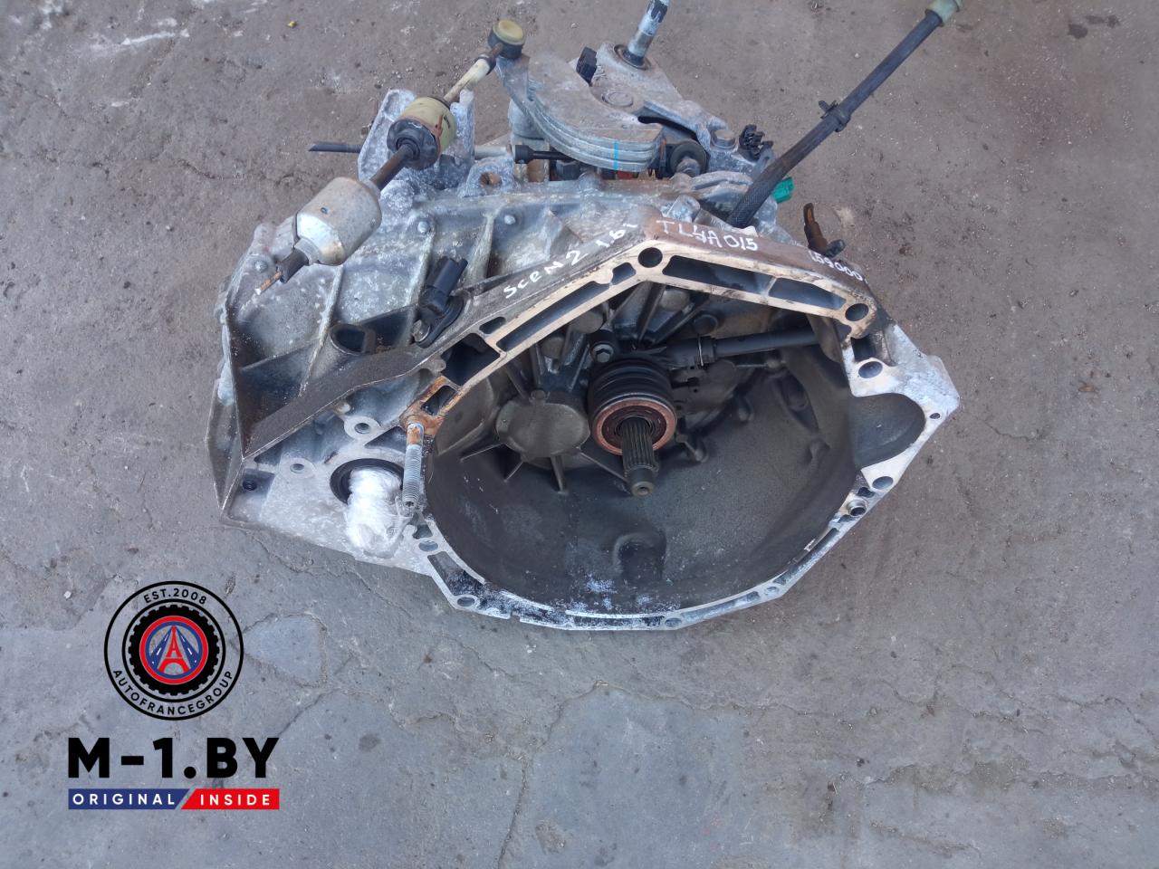 КПП механическая (МКПП) Renault Scenic 2 поколение (2003 - 2006), 1.6 л., бензин, TL4A015 - фото №1