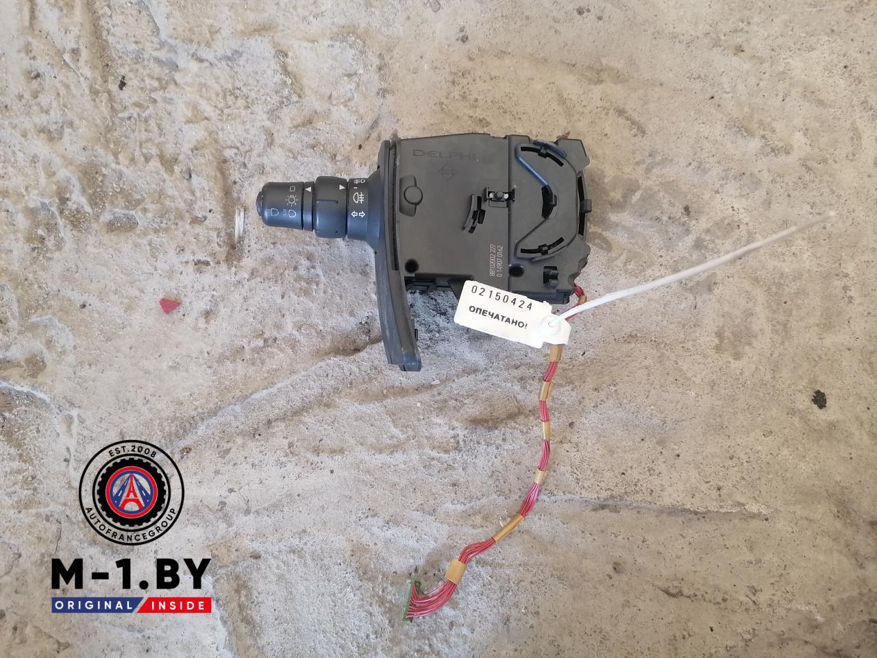 переключатель подрулевой (стрекоза) Renault Clio 3 поколение (2005 - 2009), 88102002227 - фото №1