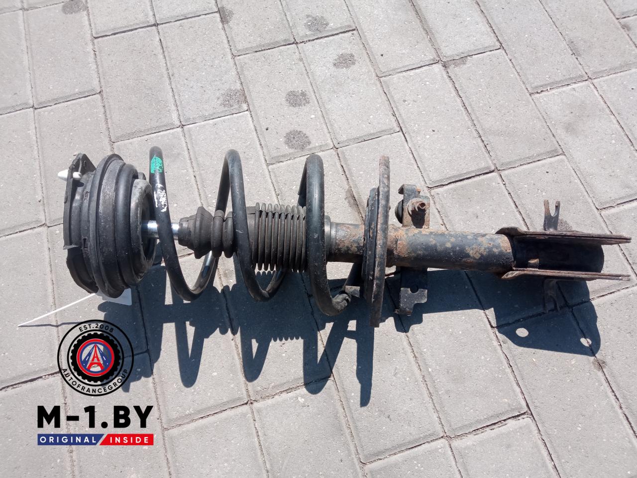 стойка передняя левая Renault Laguna 2 поколение (2001 - 2005), 8200002876 - фото №1