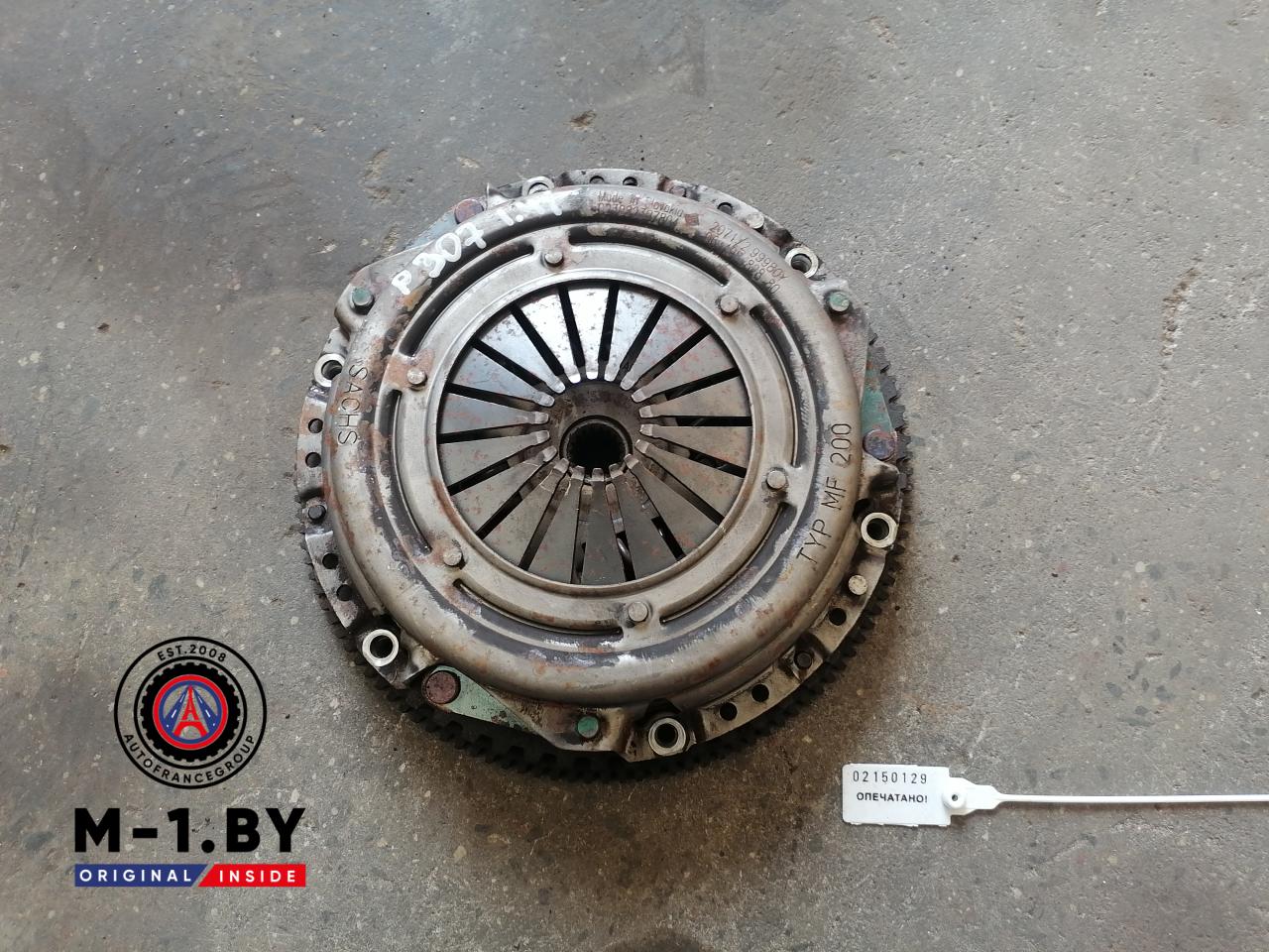 комплект сцепления Peugeot 307 1 поколение (2001 - 2005), 1.4 л., бензин, 9649882880 - фото №1