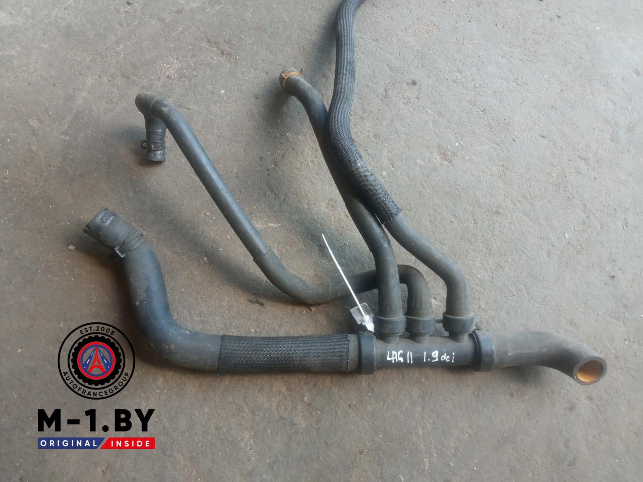 патрубок радиатора Renault Laguna 2 поколение (2001 - 2005), 1.9 л., дизель - фото №1