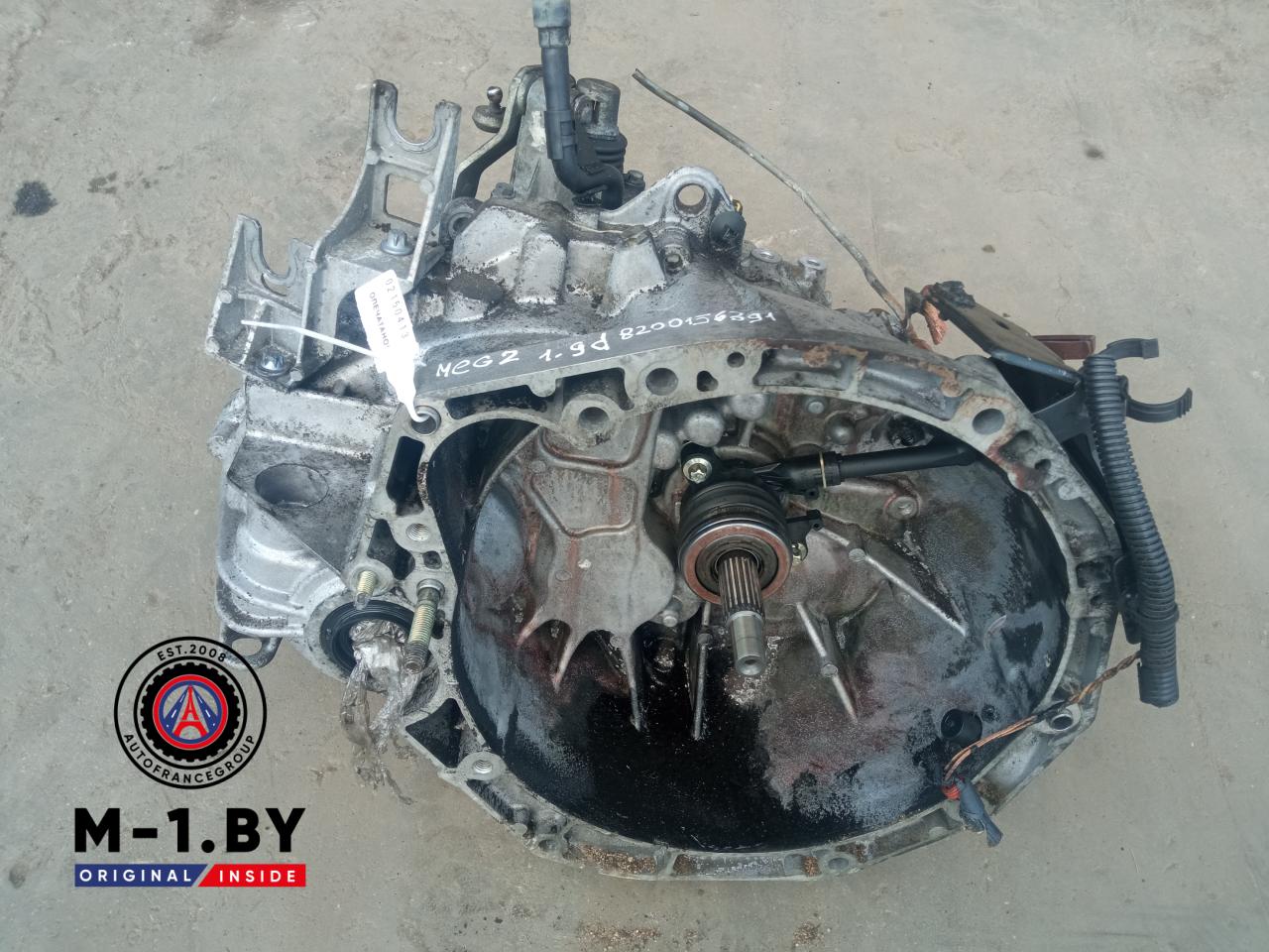 КПП механическая (МКПП) Renault Megane 2 поколение (2002 - 2006), 1.9 л., дизель, 8200156391 - фото №1