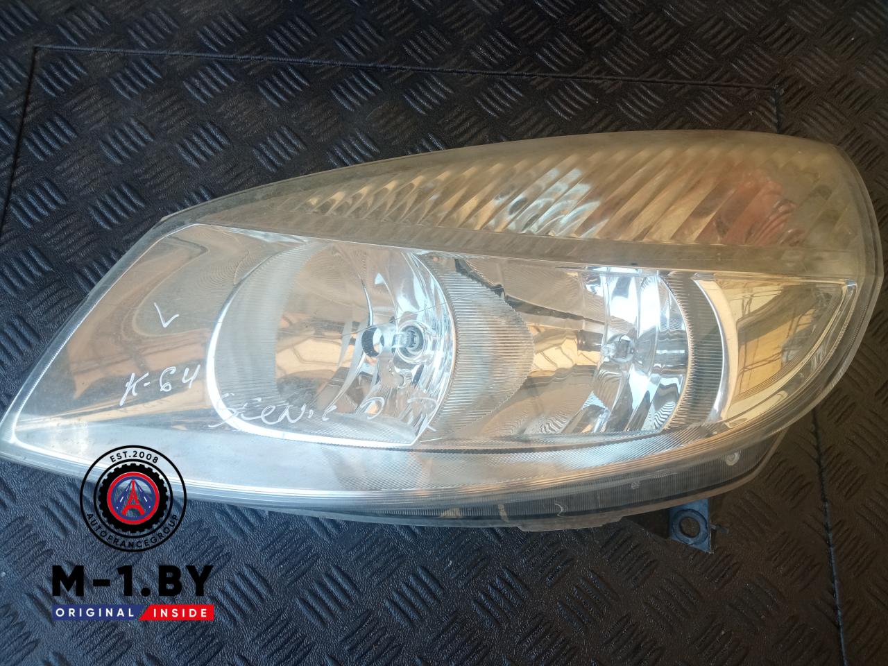 фара левая Renault Scenic 2 поколение (2003 - 2006) - фото №1