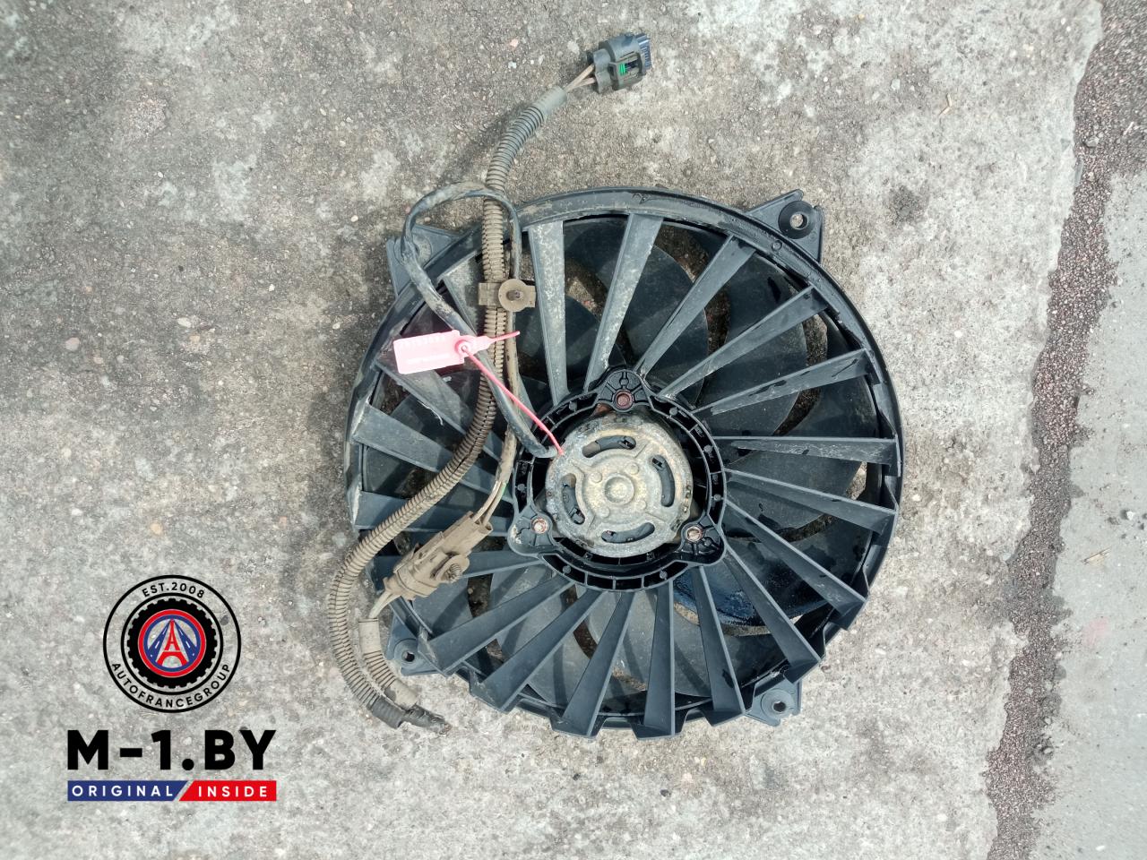 вентилятор радиатора Citroen C8 1 поколение (2002 - 2008) - фото №1