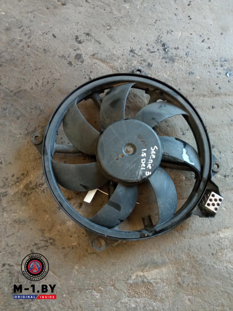 вентилятор радиатора Renault Scenic 3 поколение (2009 - 2012), 1.5 л., дизель - фото №1