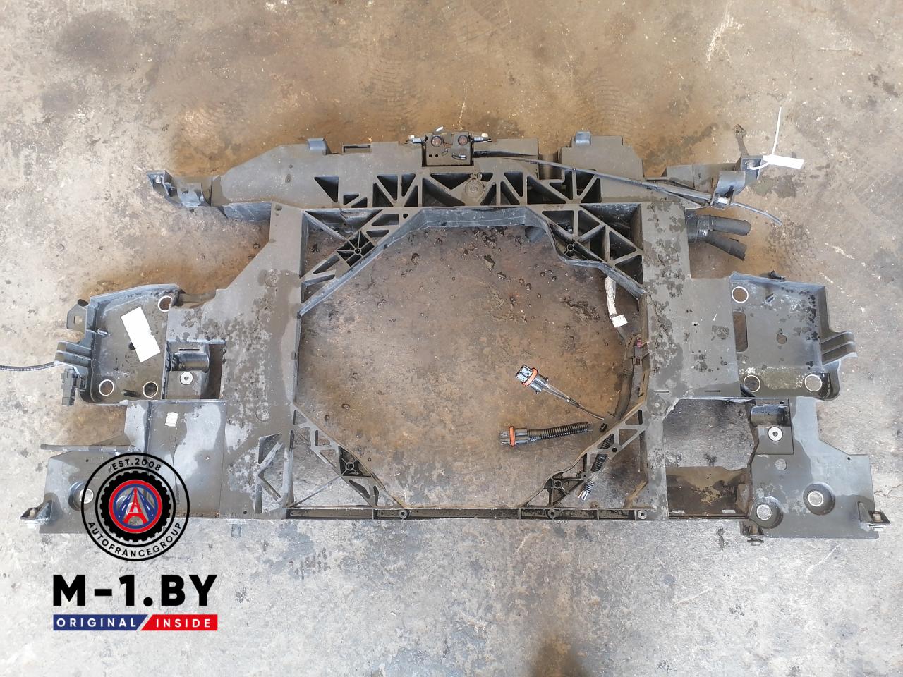 передняя панель крепления облицовки (телевизор) Renault Scenic 3 поколение (2009 - 2012), 1.5 л., дизель - фото №1