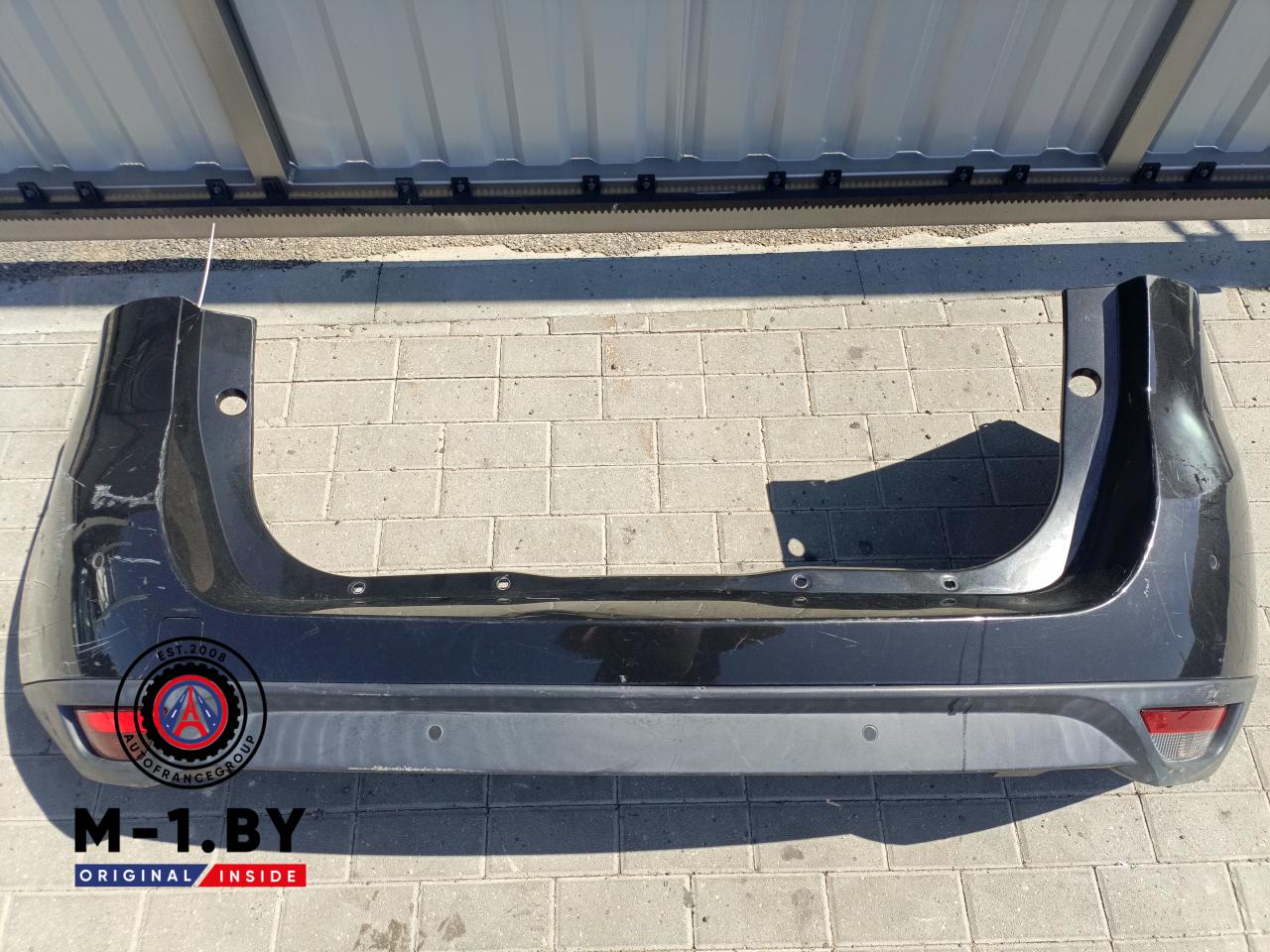 бампер задний Renault Scenic 3 поколение (2009 - 2012) - фото №1