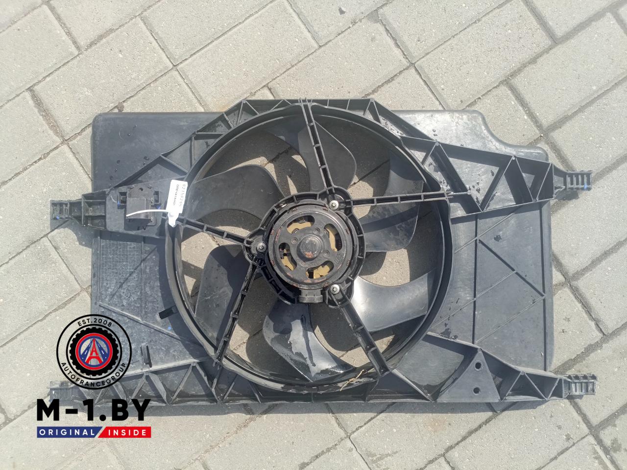 вентилятор радиатора Renault Laguna 2 поколение (2001 - 2005), 1.9 л., дизель, 1831698016 - фото №1