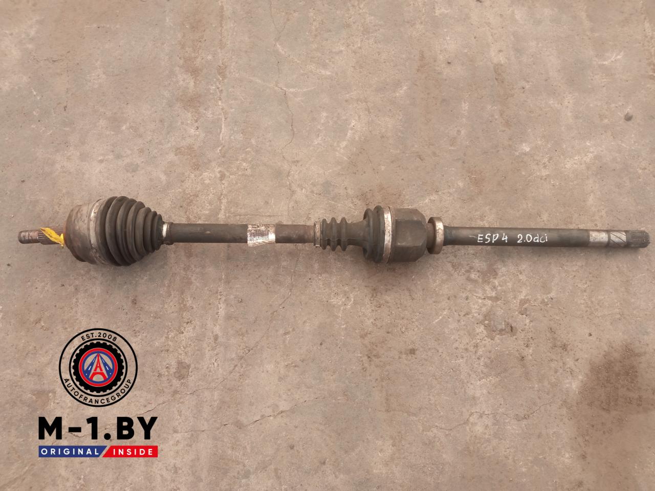 полуось передняя правая (приводной вал, ШРУС) Renault Espace 4 поколение (2002 - 2006), 2.0 л., дизель - фото №1