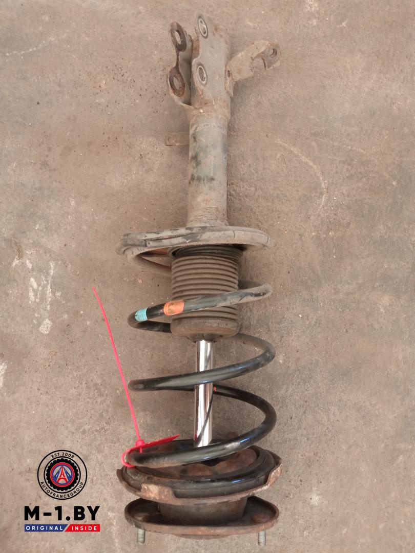 стойка передняя левая Toyota Corolla 9 поколение (E120/E130) (2000 - 2004), 1.3 л., бензин - фото №1