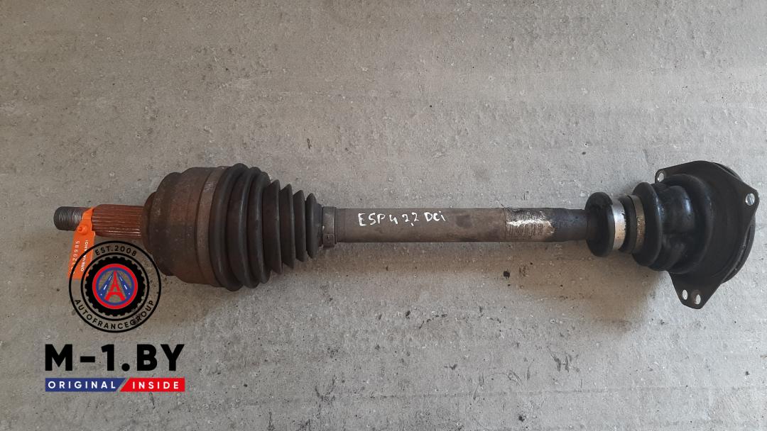 полуось передняя левая (приводной вал, ШРУС) Renault Espace 4 поколение 2002, 2.2 л., дизель, 8200467679 - фото №1