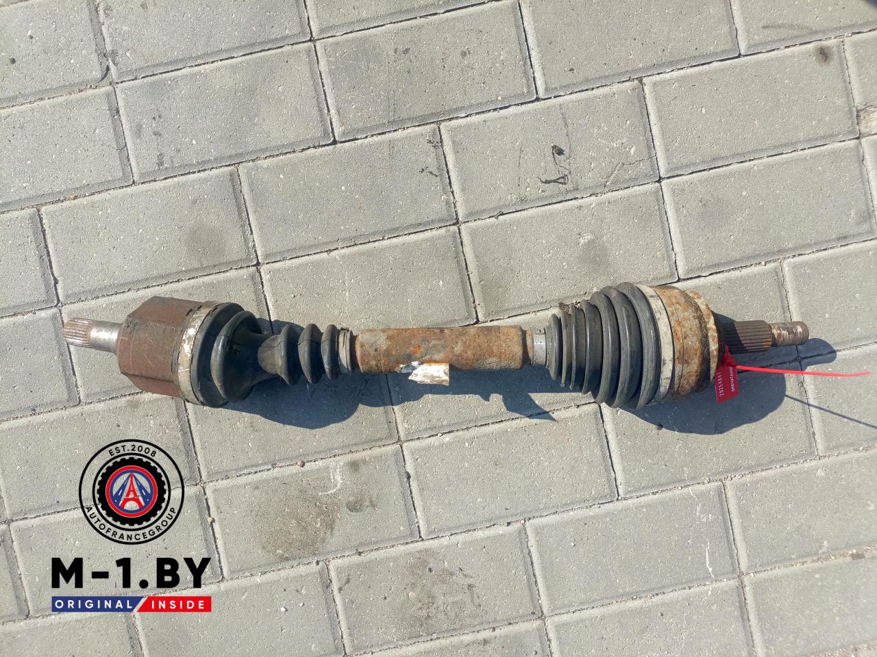 полуось передняя левая (приводной вал, ШРУС) Renault Espace 4 поколение (2002 - 2006), 2.2 л., дизель, АКПП - фото №1