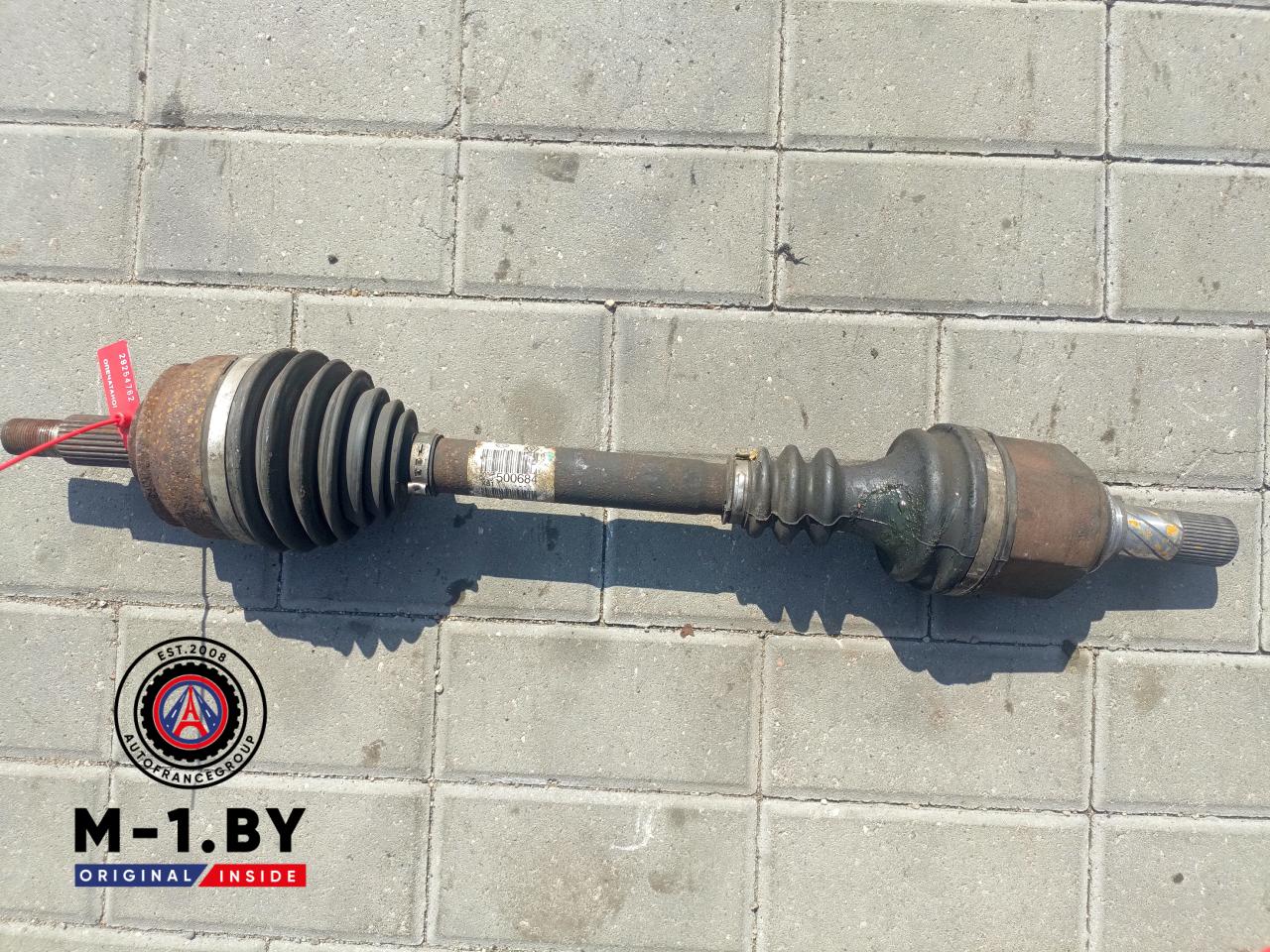 полуось передняя левая (приводной вал, ШРУС) Renault Espace 4 поколение (2002 - 2006), 2.0 л., дизель, 8200500684 - фото №1