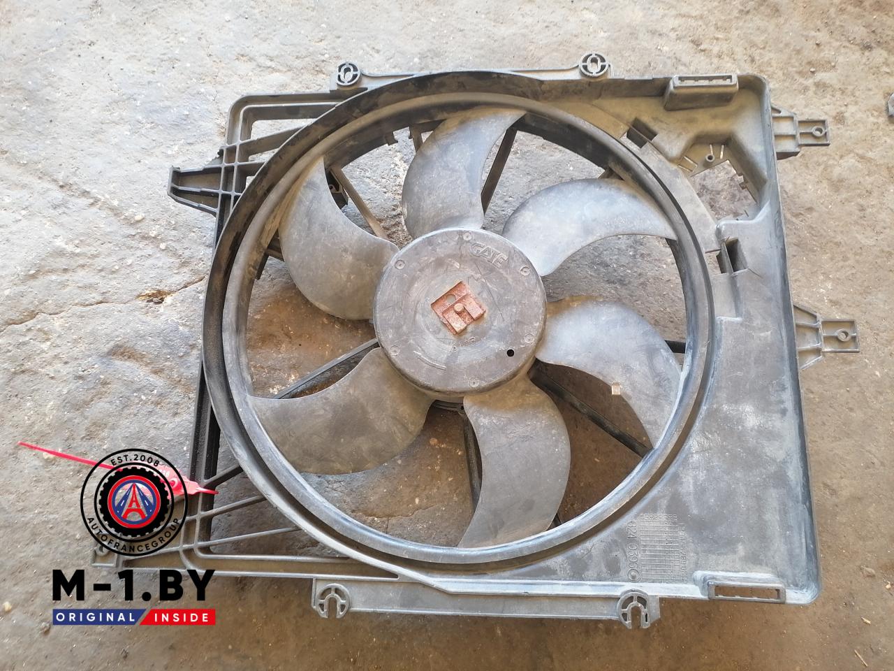 вентилятор радиатора Renault Clio 2 поколение (1998 - 2002), 1.5 л., дизель - фото №1