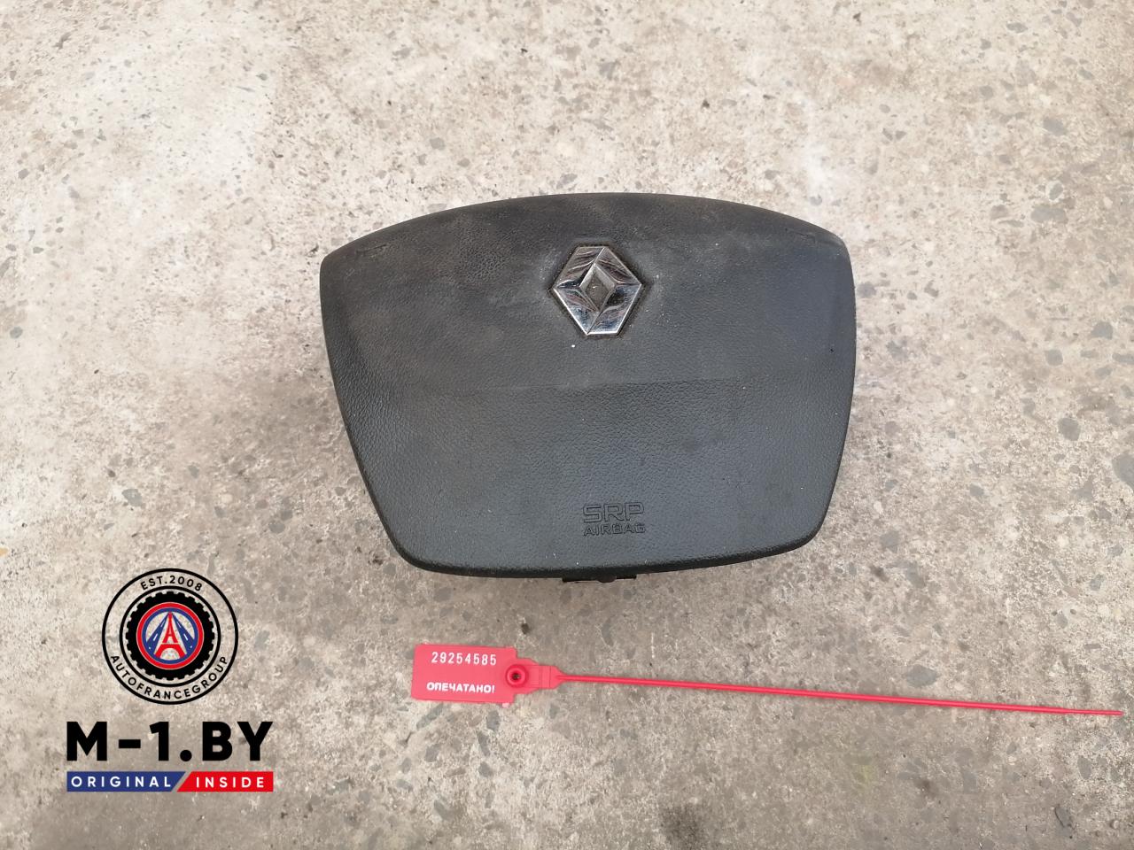 подушка безопасности водителя Renault Latitude 1 поколение (2010 - 2014), 985100001RF - фото №1